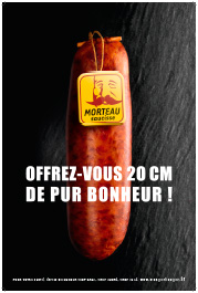 Affiche offrez-vous 20cm de pur bonheur !